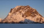 Mjeldberget i vinterdrakt